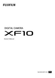 Fujifilm XF10 manual. Camera Instructions.